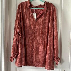 🎉2x HP🎊🆕NWT BloomChic Blouse